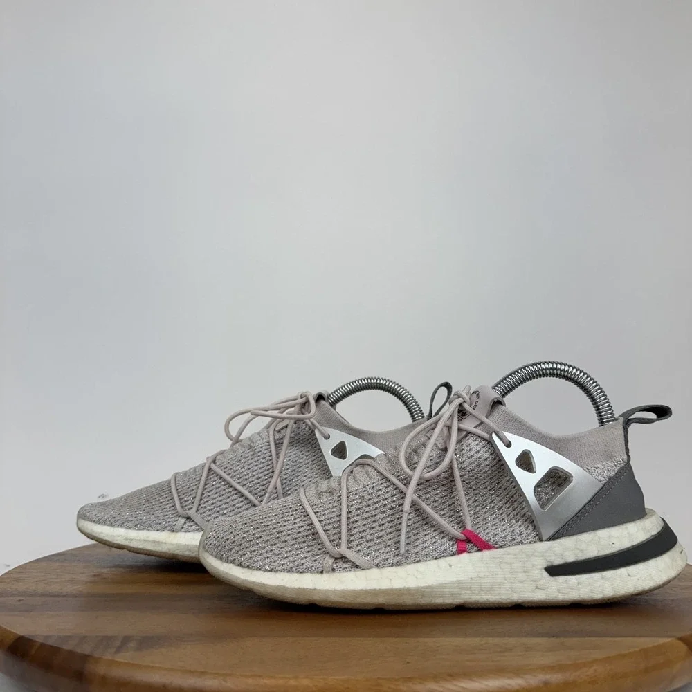Womens Adidas Arkyn Lux Luster Knit Comfort Casual Sneakers Shoes Size‎ 7 M GUC